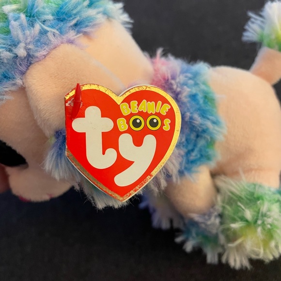 🌈Rainbow Poodle Beanie Boo🌈 - Picture 3 of 5